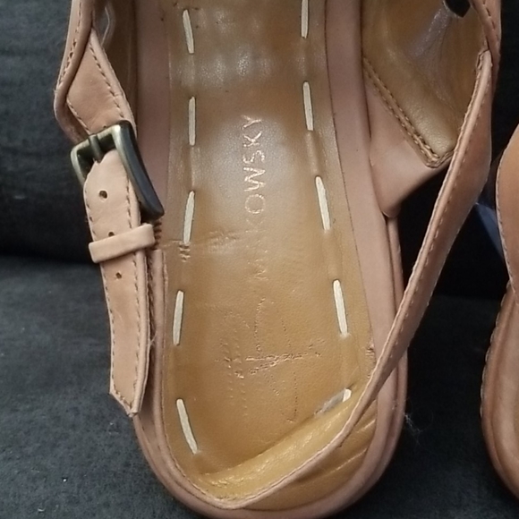 B MCKOWSKY LEATHER SANDAL - Picture 3 of 9